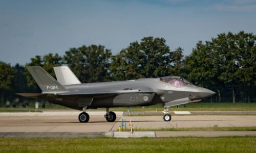 a fighter jet on the runway