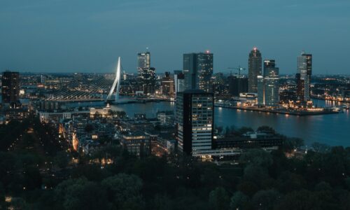 aerial view photography of city