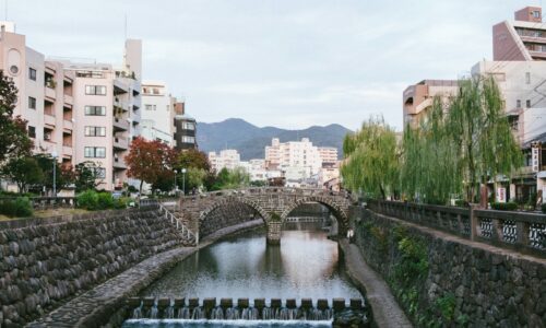 water fountain in the middle of the city